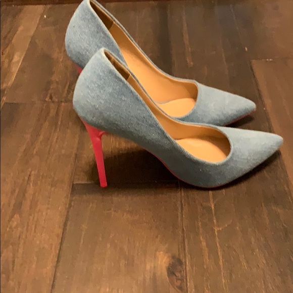 Jeans heels 👠 - Picture 3 of 4